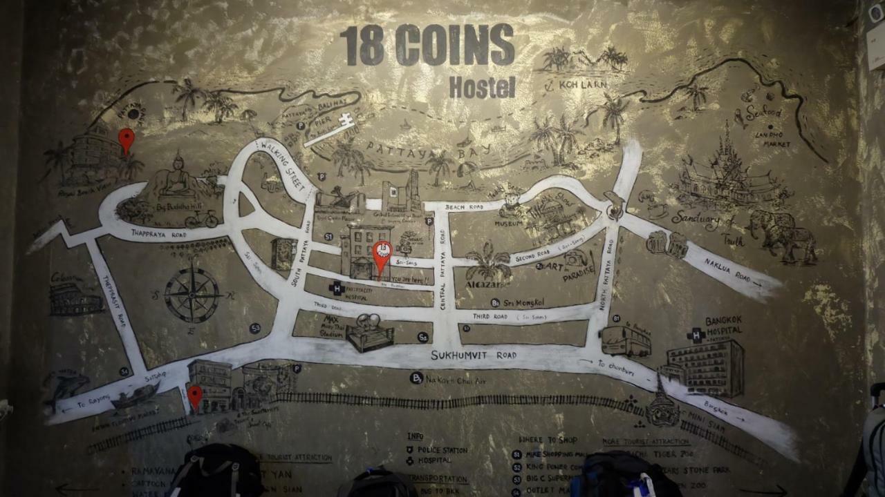 18 Coins Budget Hotel Pattaya Exterior foto